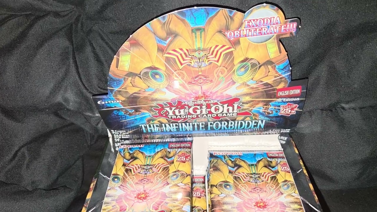 So I bought a yugioh booster box, deckbox 250 million