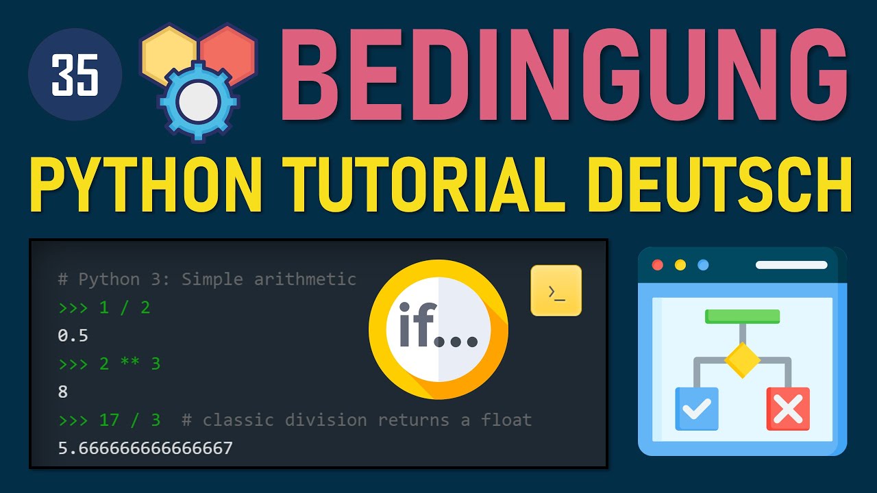 Bedingungen in Python verstehen: if elif else einfach erklärt – Anfänger Tutorial auf Deutsch