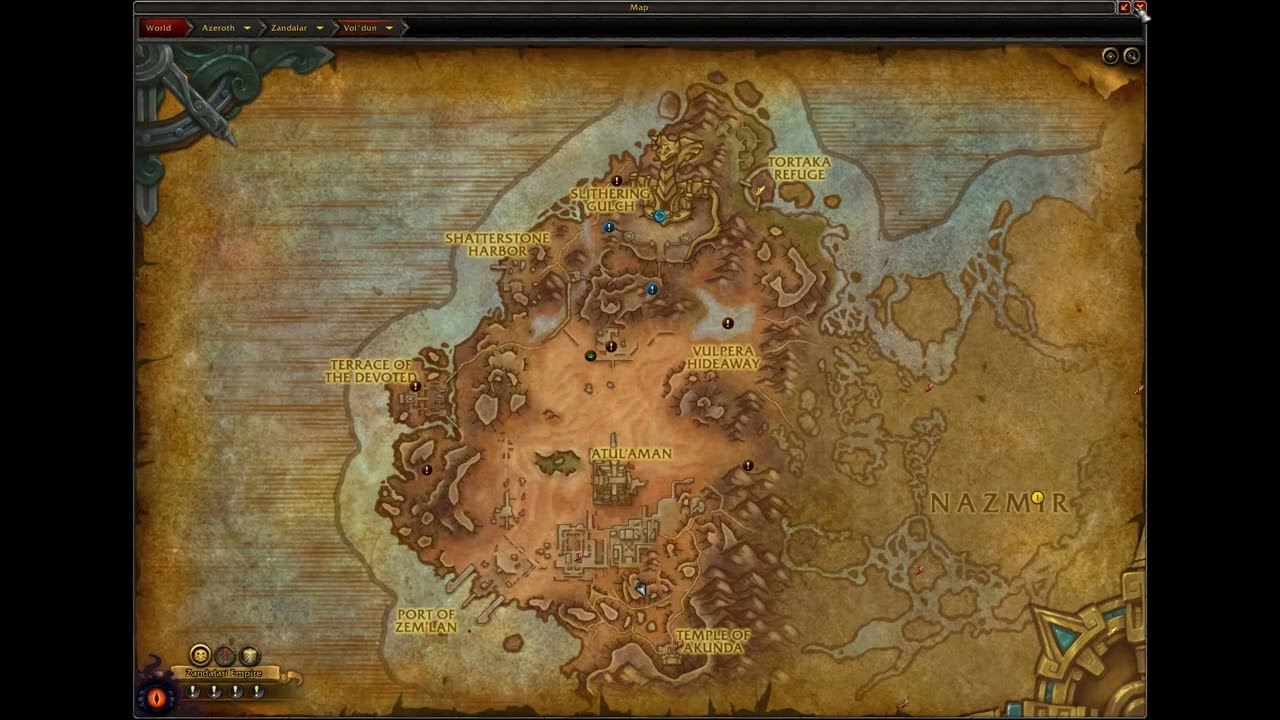 Ak'tar Rare Location in Voldun