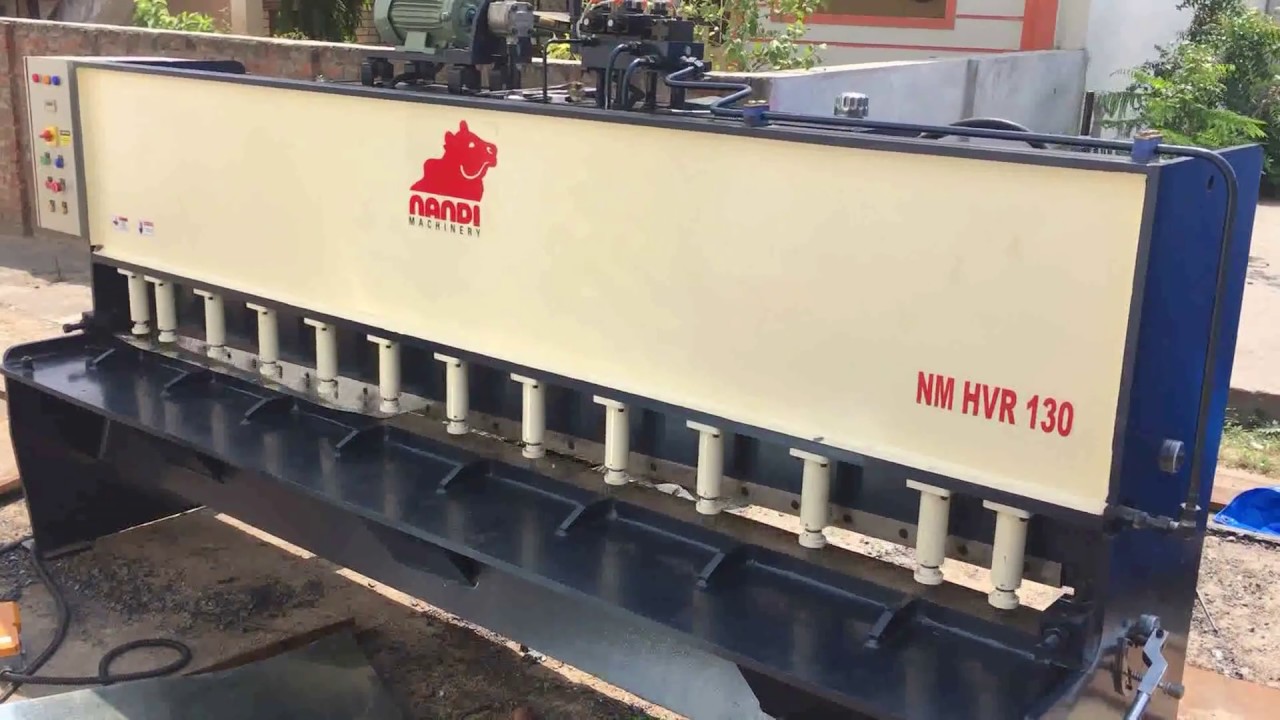 Hydraulic Shearing Machine Cap. 2x3000 mm (MS) - Nandi Machinery