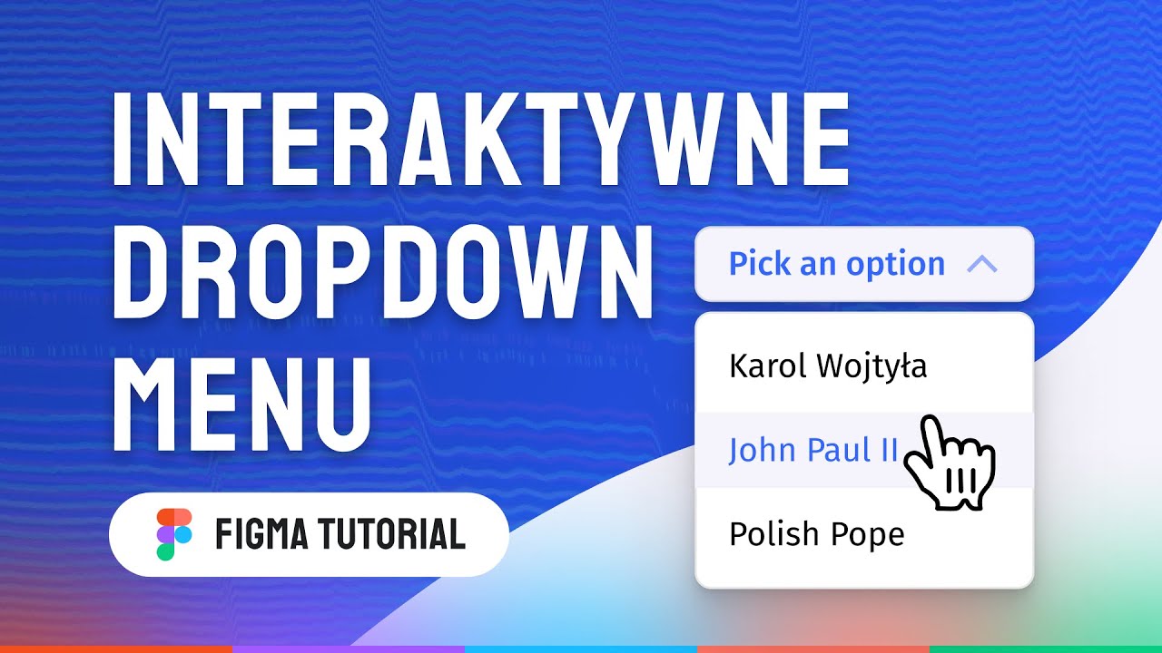 Jak zrobić rozwijane dropdown menu? ✏️ Figma tutorial po polsku
