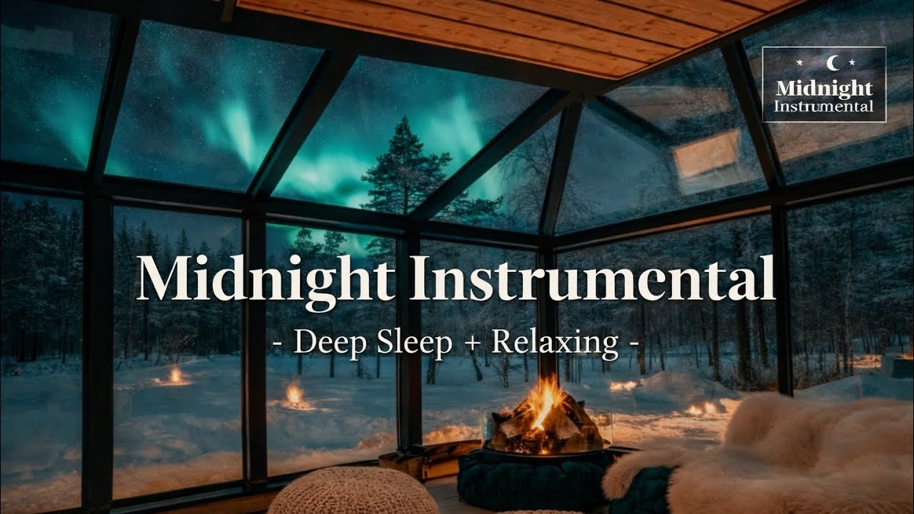 Midnight Instrumental – Deep Sleep Music 🌌 Relaxing Piano & Ambient Music for Insomnia