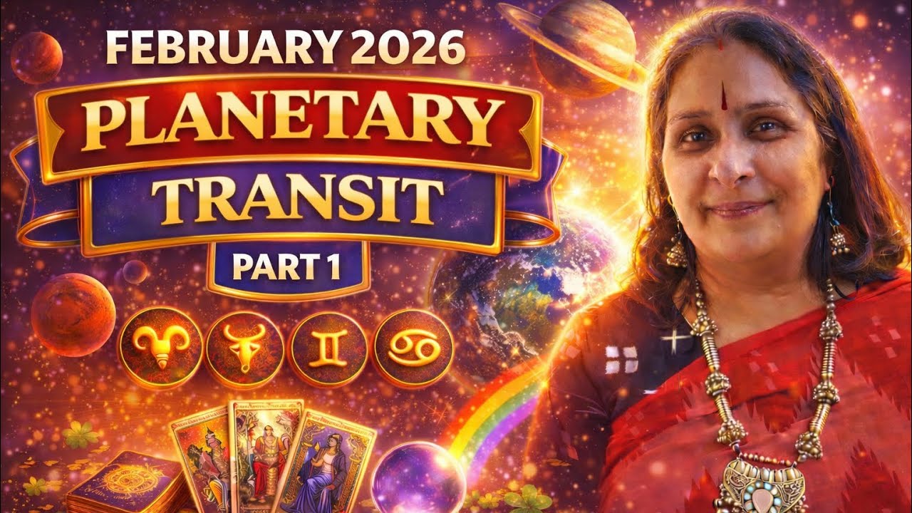 February 2026 Planetary Transit (Grah Gochar) &ndash; Part 1