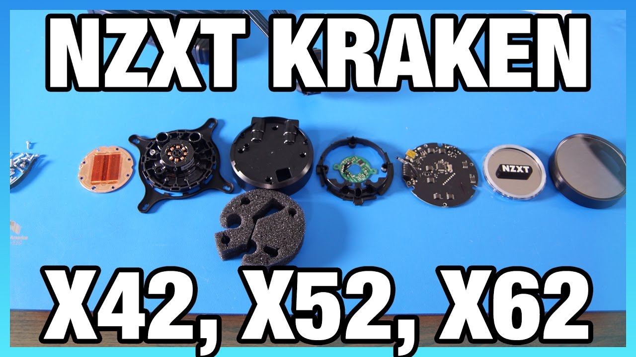 NZXT Kraken X42, X52, X62 Build Quality Analysis & Tear-Down