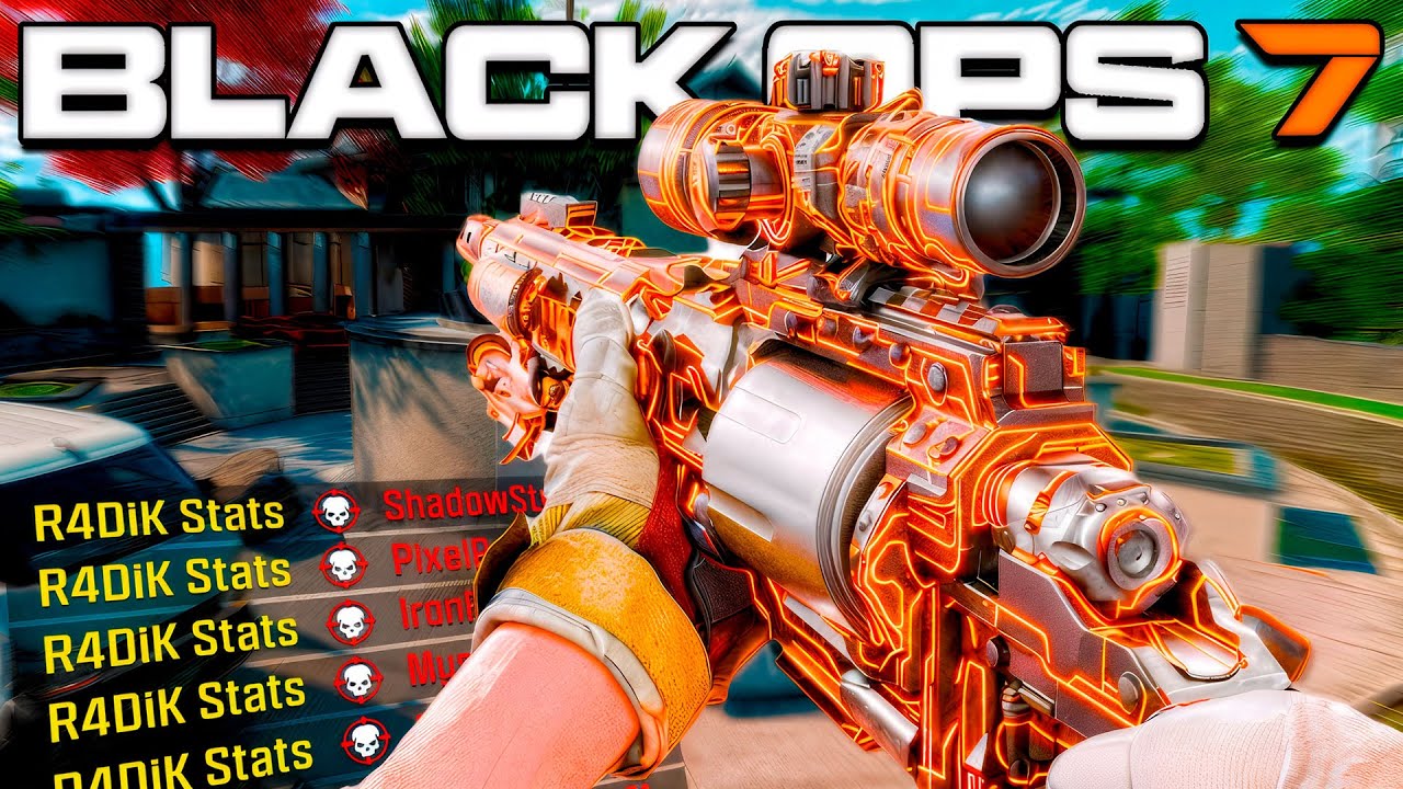El Sniper M&aacute;s R&aacute;pido de Black Ops 7 (Mejor Clase Warden 308)