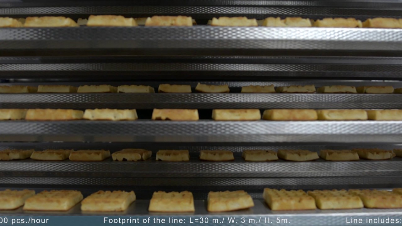 Soft Waffle High Speed Production Line