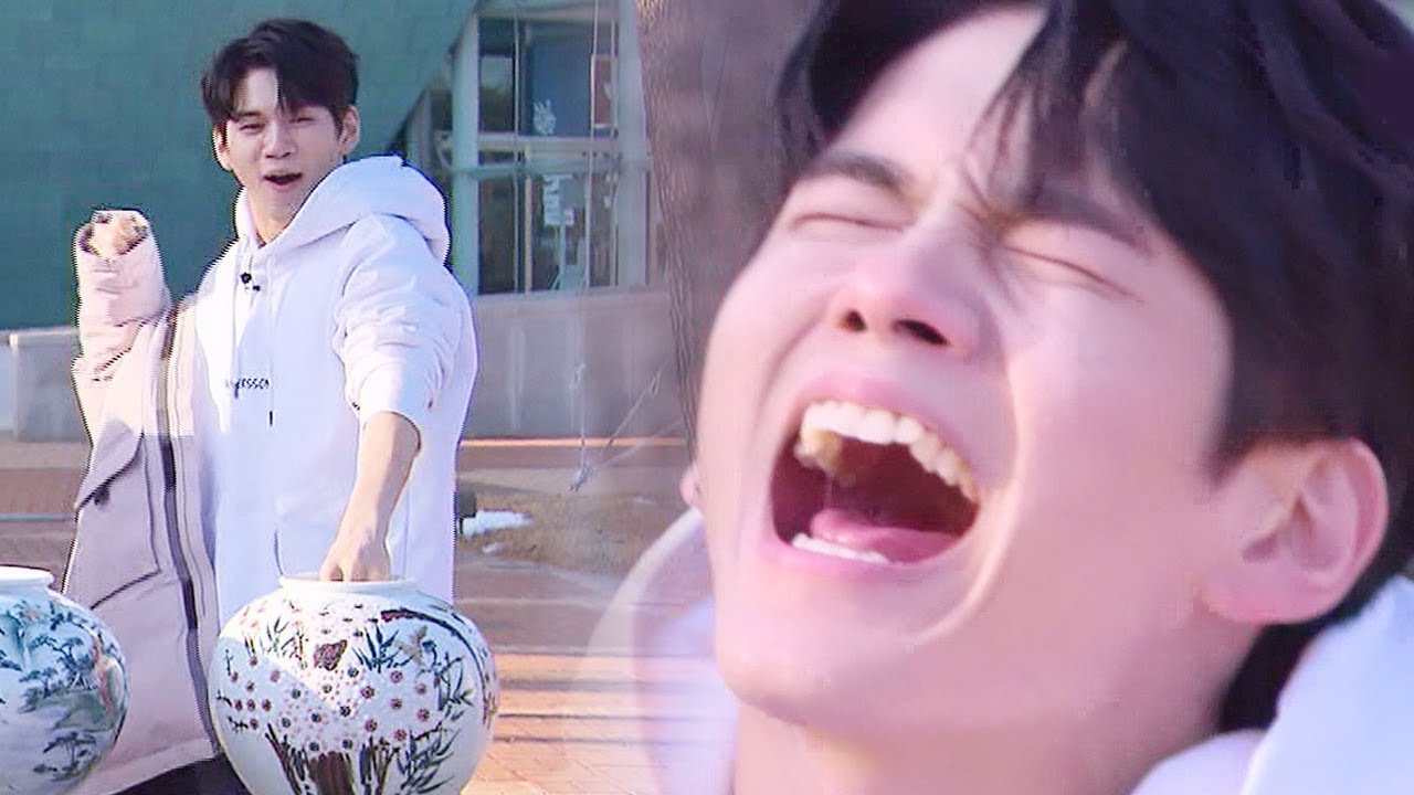 옹성우, 도토리묵에 물리며(?) 극한 고통 체험 ‘혼을 담은 옹레발’ @마스터키 10회 20171216