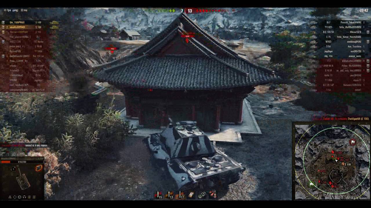 Clan RAUSWURF Live Streit E100 + MAUS Lets Play WORLD of TANKS Wot Deutsch !