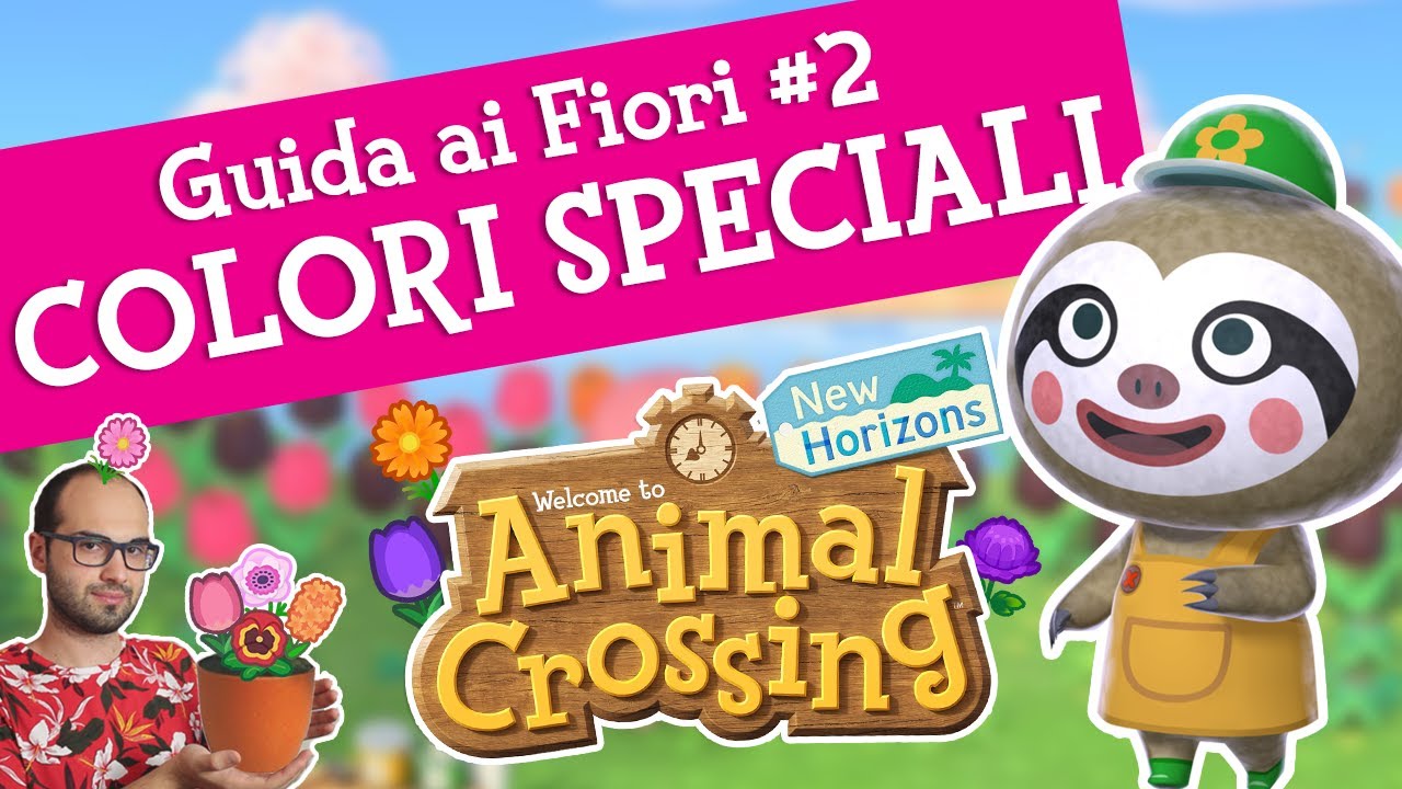 GUIDA ai FIORI #2: Tutti i COLORI e le combinazioni - Gli IBRIDI | Animal Crossing New Horizons ITA