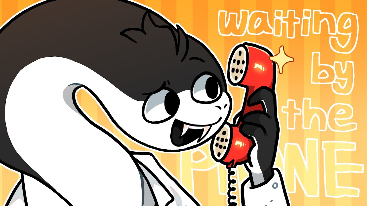 waiting by the phone meme || flipaclip