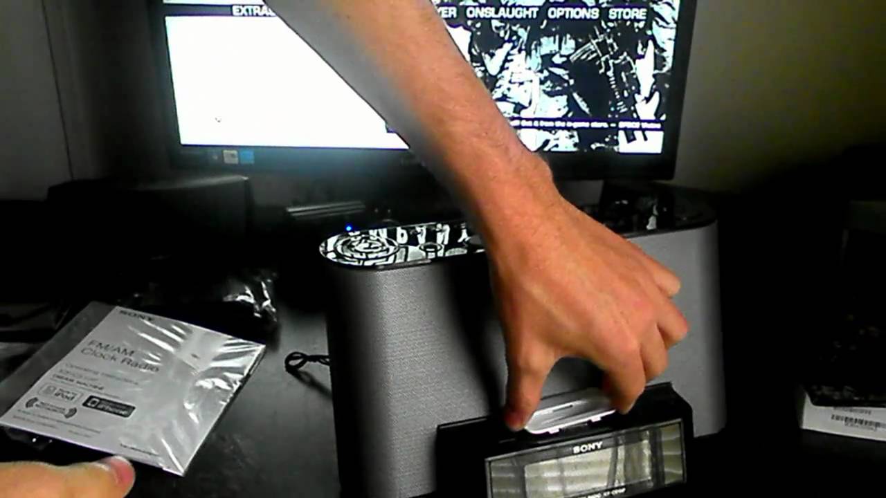 Sony Dream Machine ICF-CS10iP Unboxing