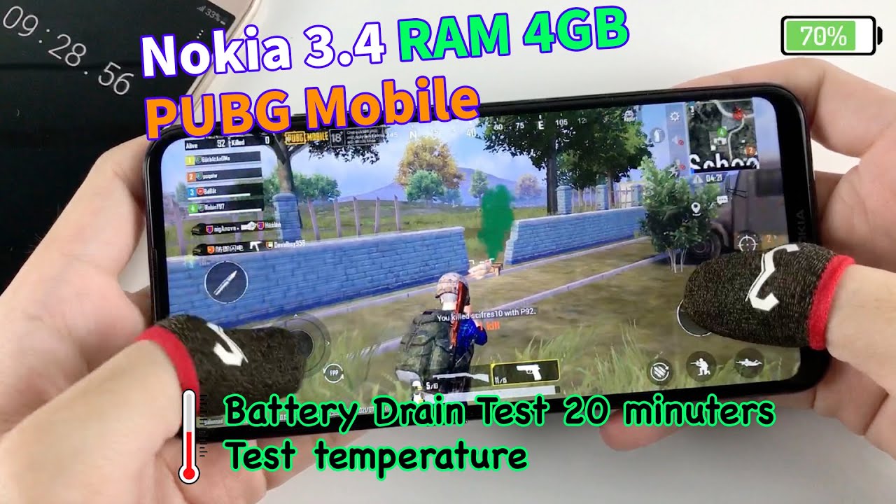 Nokia 3.4 PUBG Mobile Test | Snapdragon 460, 4GB