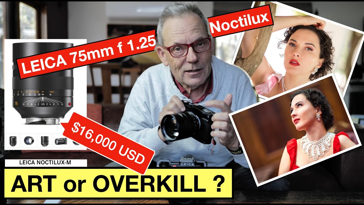 Leica 75mm Noctilux: искусство или перебор? | Потрясающая фотосессия с моделью + сравнение с SL3 ...