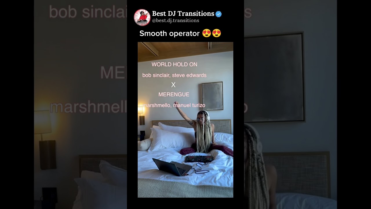 A transition from the bed! Follow for more #dj #music #transitions  #operator #smooth #bed #chill