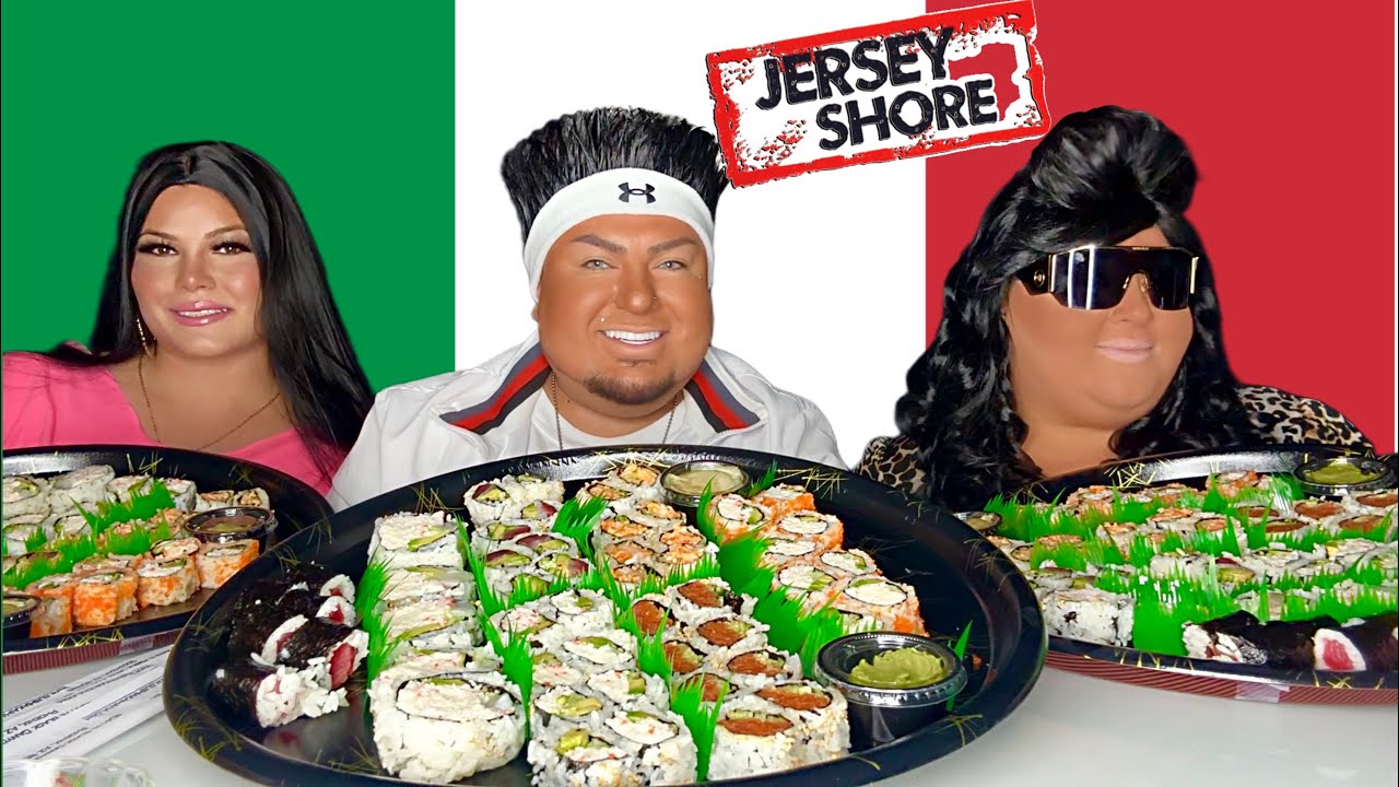 JERSEY SHORE SUSHI CHALLENGE • DJ PAULY D • SNOOKI • JWOW • Who Ate More Sushi? Thank you Alisha