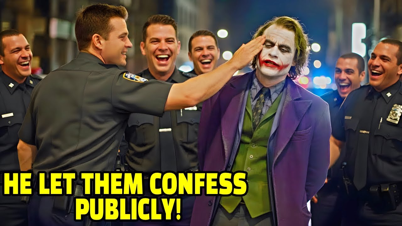 Officer Slaps Joker During Arrest… Joker’s Next Move Shocks Even the Police
