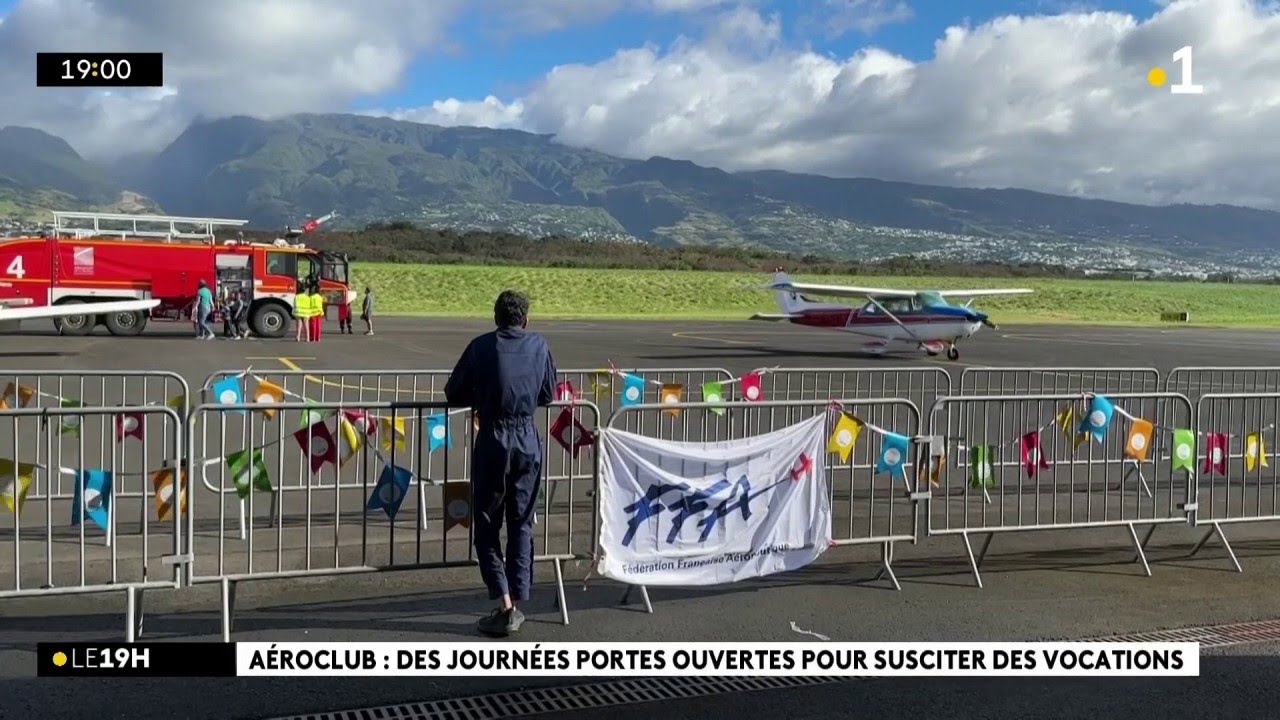 L'aéroclub Roland Garros ouvre ses portes au public de La Réunion tout au long du week-end.Reportage