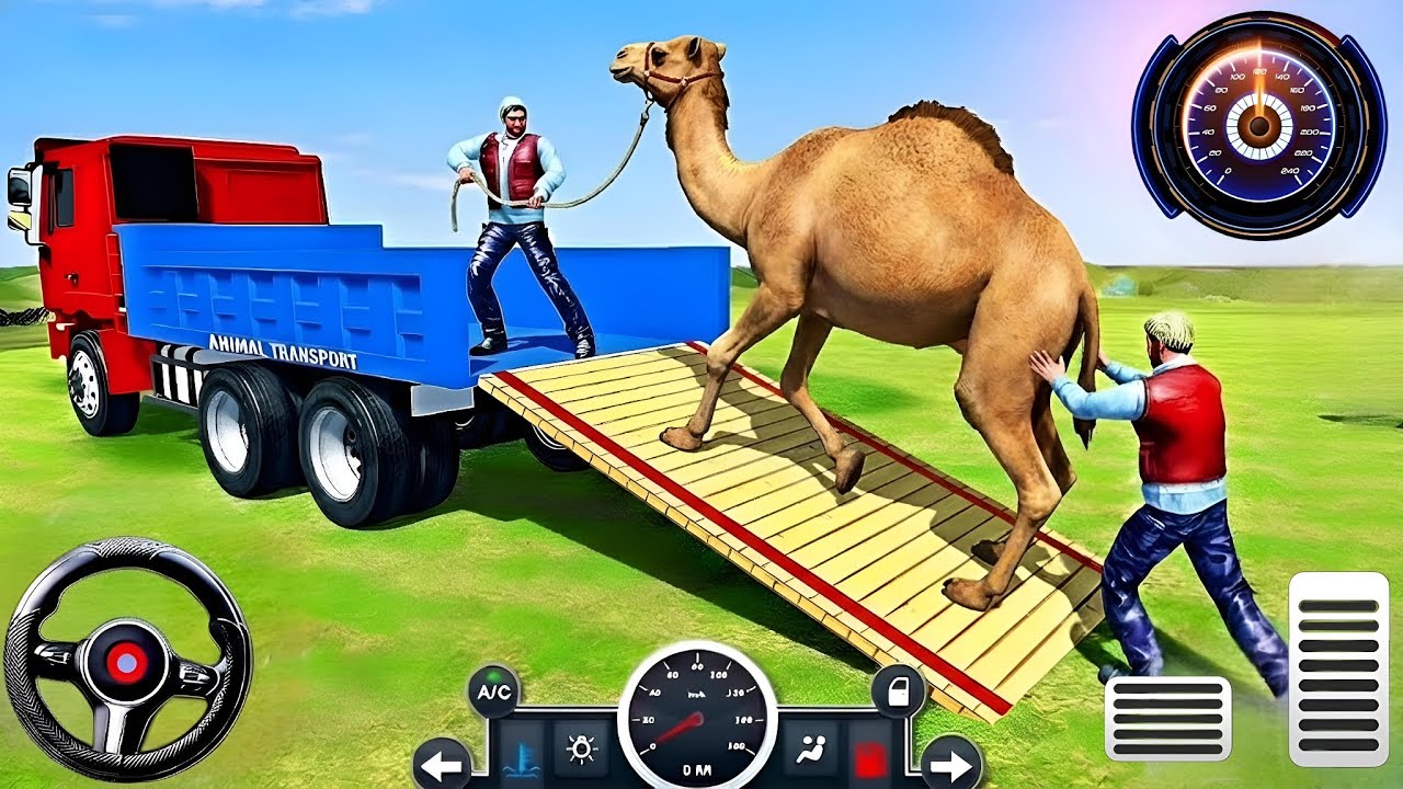 Animal Cargo Truck Driving Game 3D - Animal Transport Cargo Truck 2026 - Gameplay ( Android )