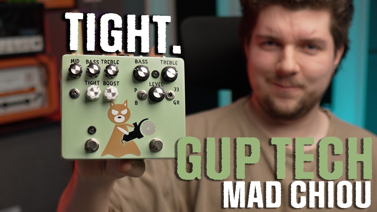 Идеально для плотного металлического звучания? GUP Tech Mad Chiou
