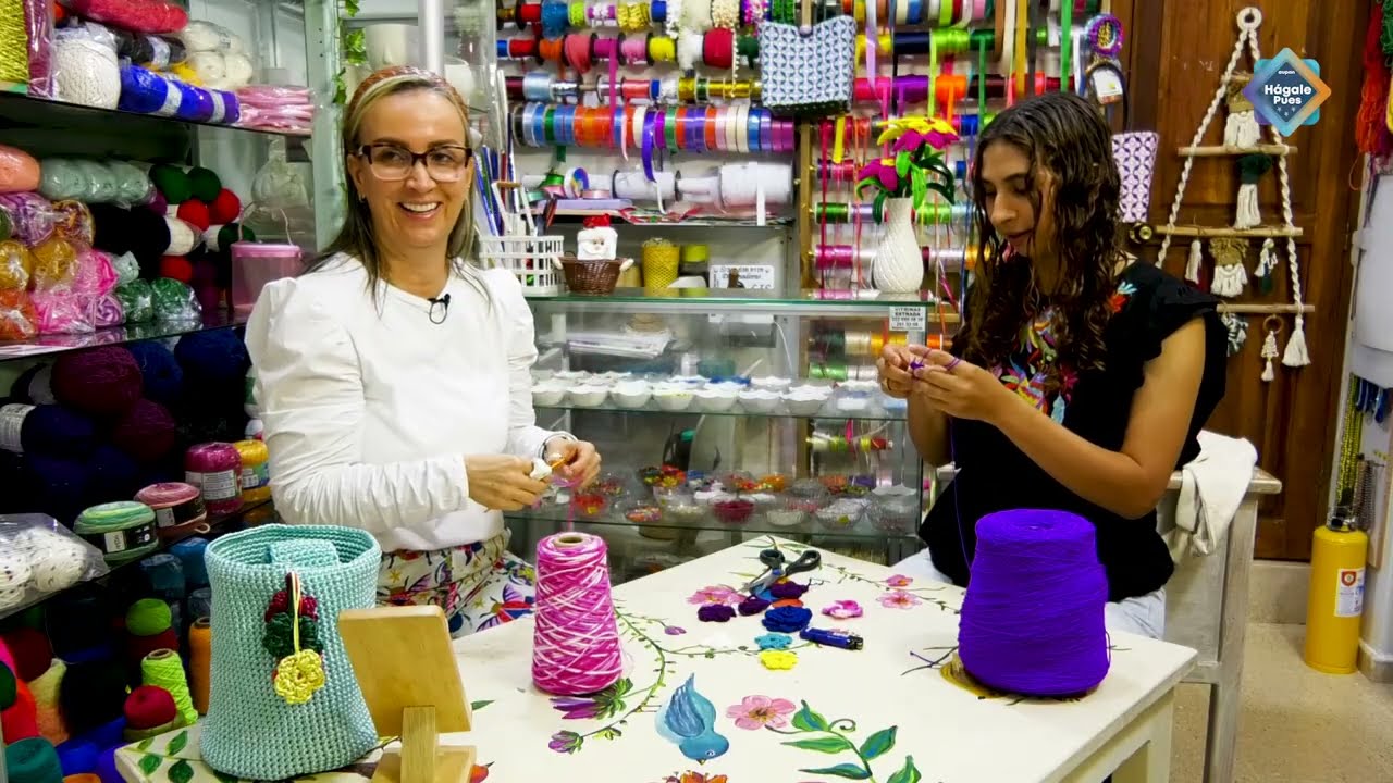 Flores en crochet: el accesorio que está marcando tendencia - Hágale Pues - Aupan