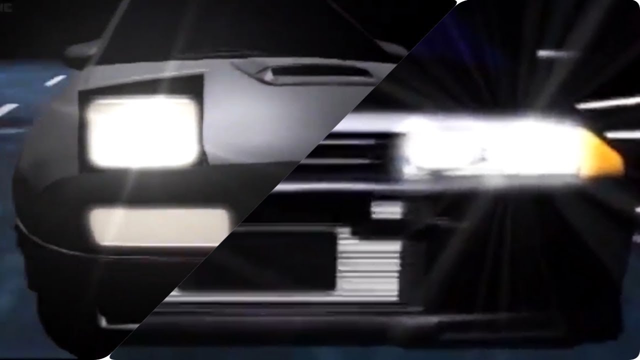 【頭文字D】FC3S VS R32 (非公式バトル)(涼介VS中里毅)