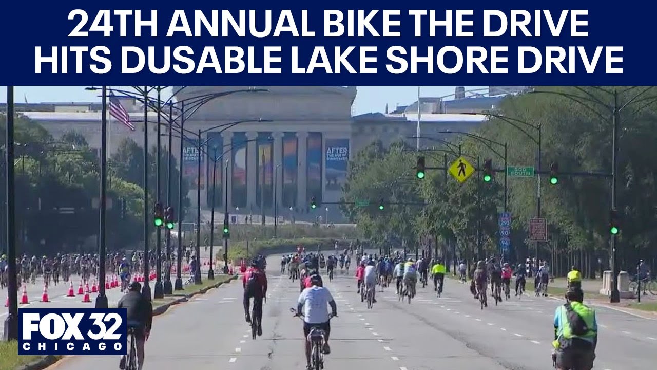 24th annual Bike the Drive hits DuSable Lake Shore Drive