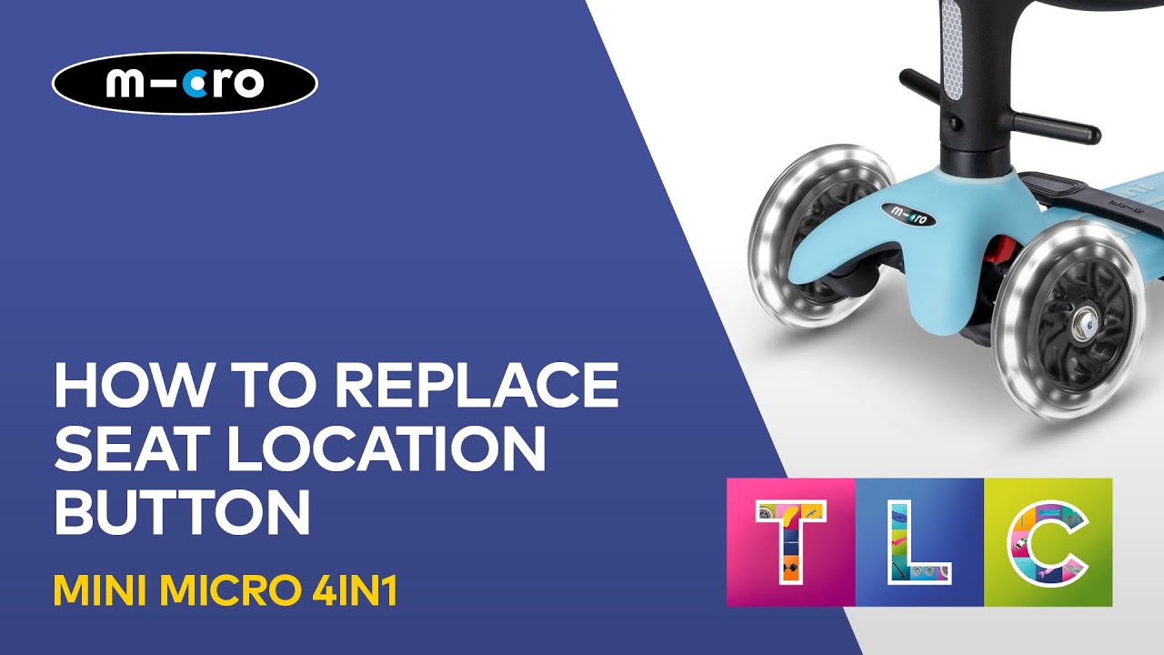 How to replace the seat location button on the Mini Micro 4in1 | Micro Scooters UK