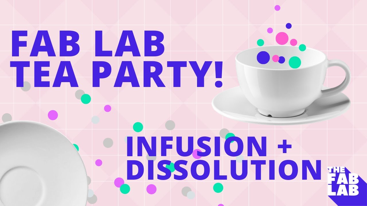 Kids Science Experiment: THE FAB LAB Tea Party ☕ 🍯 Infusion + Dissolution with Crazy Aunt Lindsey