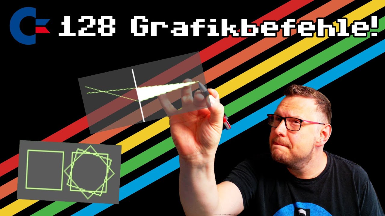 Die Grafikbefehle und Grafikmodi des C128