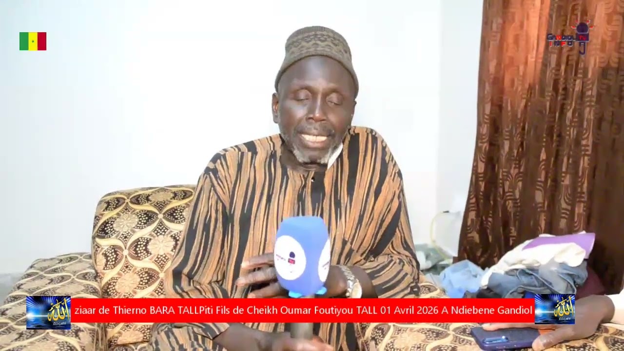 MAMADOU DIEYE ORGANISÉ ZIAAR THIERNO BARA TALL PITI FILS DE CHEIKH OUMAR FOTIYOU TALL
