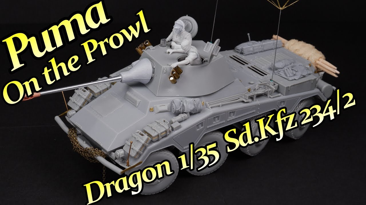 Puma on the Prowl: Sd.Kfz 234/2 Puma Dragon Model
