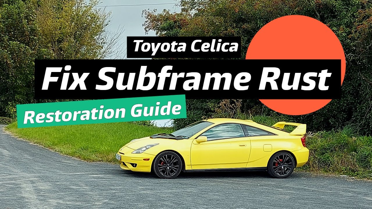 Toyota Celica Subframe Rust Restoration
