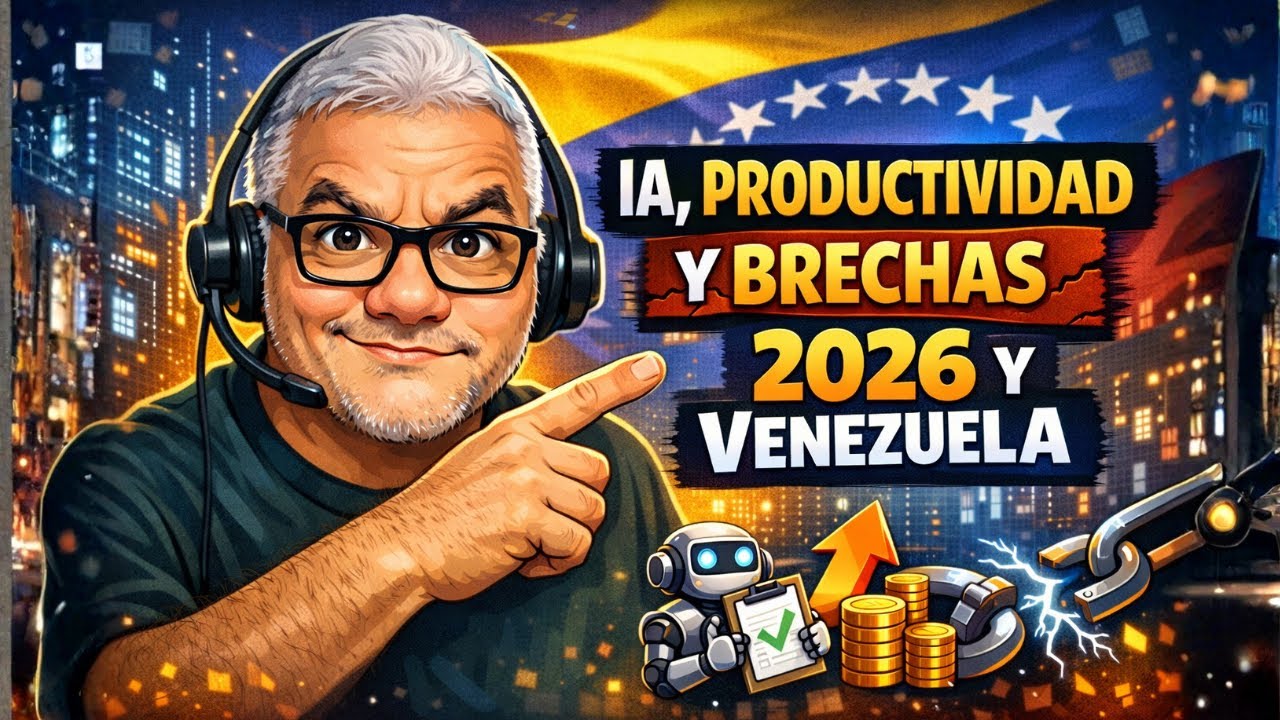 IA, productividad y brechas: qué cambia en 2026 y cómo impacta a Venezuela
