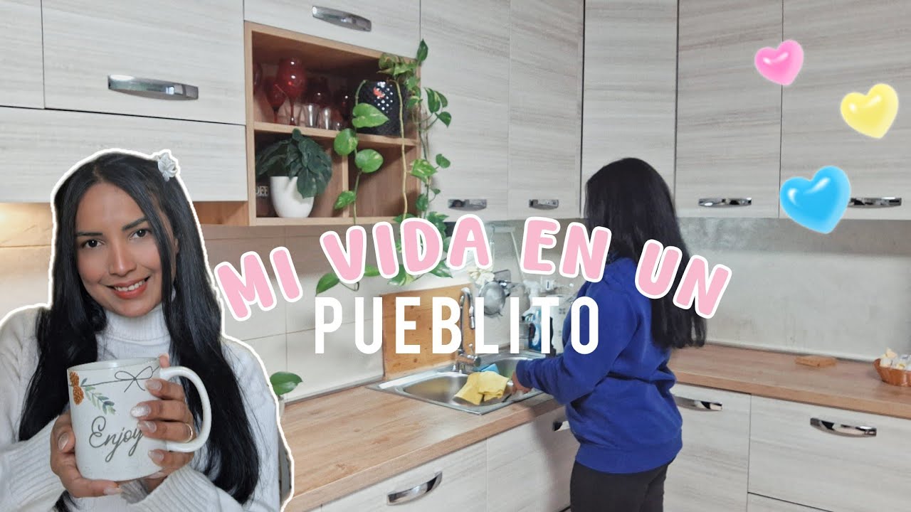 Un día hogareño en mi pueblito 🌾 | MI PRIMER VIDEO| 🩷 Sopa de fideos y limpieza diaria