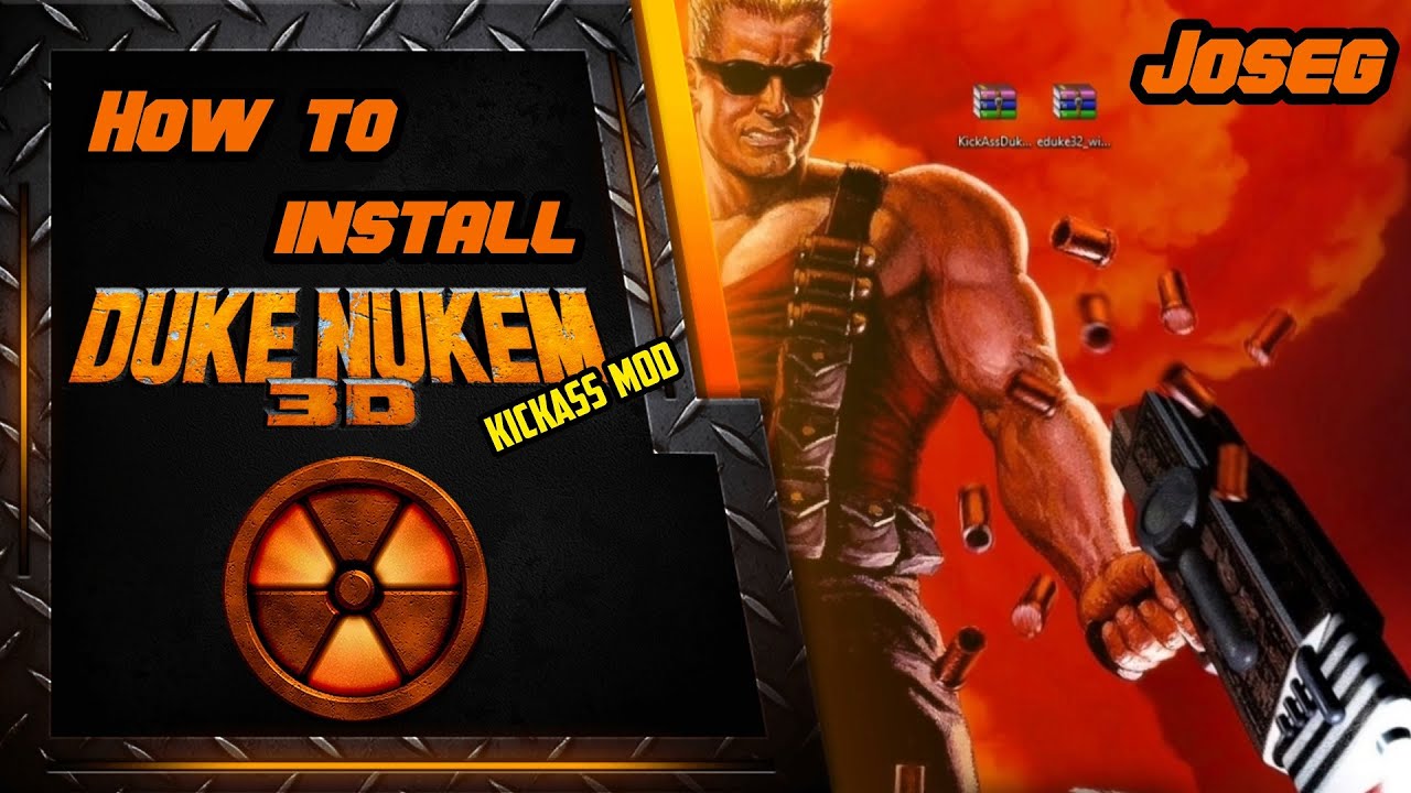 How to Install Duke Nukem 3D Kickass Mod!