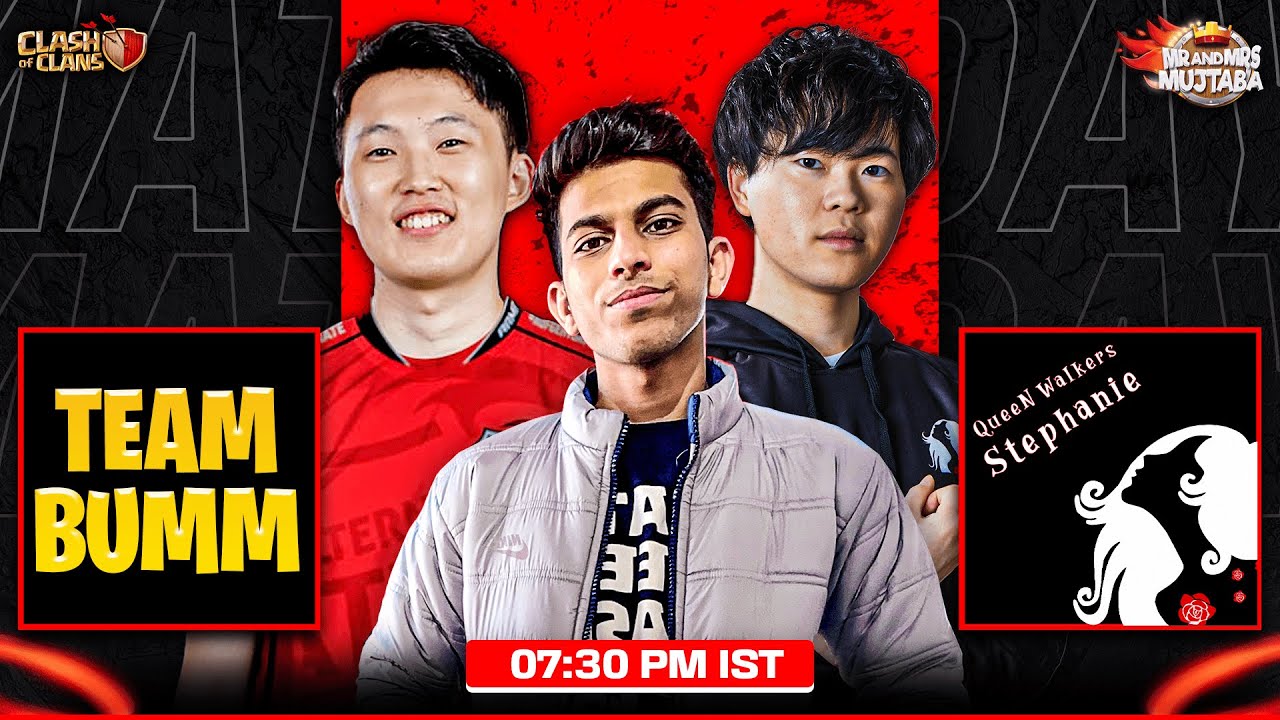 Team BuMm VS QueeN Walkers Stephanie | Caster @sumit007yt