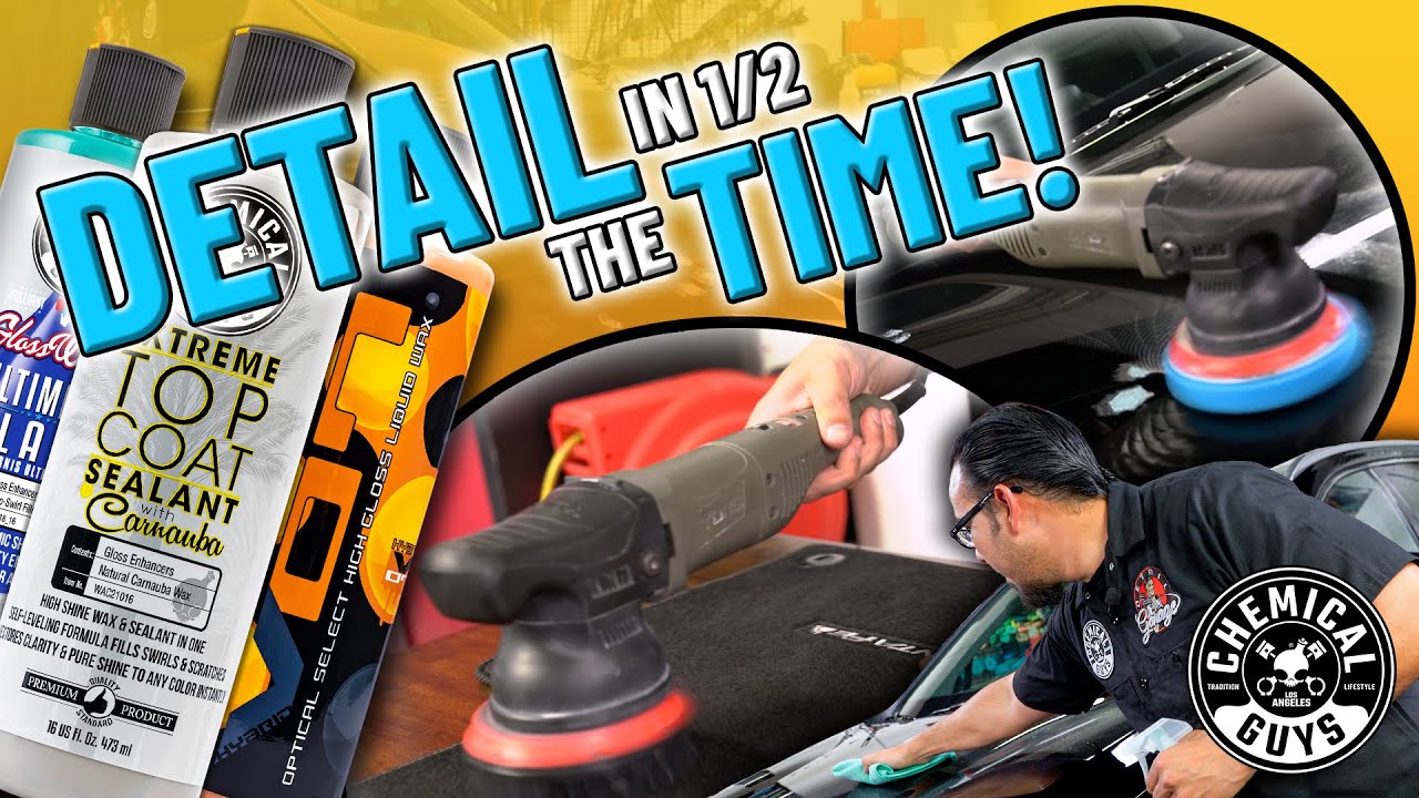 Do More Detailing With Less Work! - Alt Uses for the TORQ 15DA Orbital Polisher - Chemical Guys