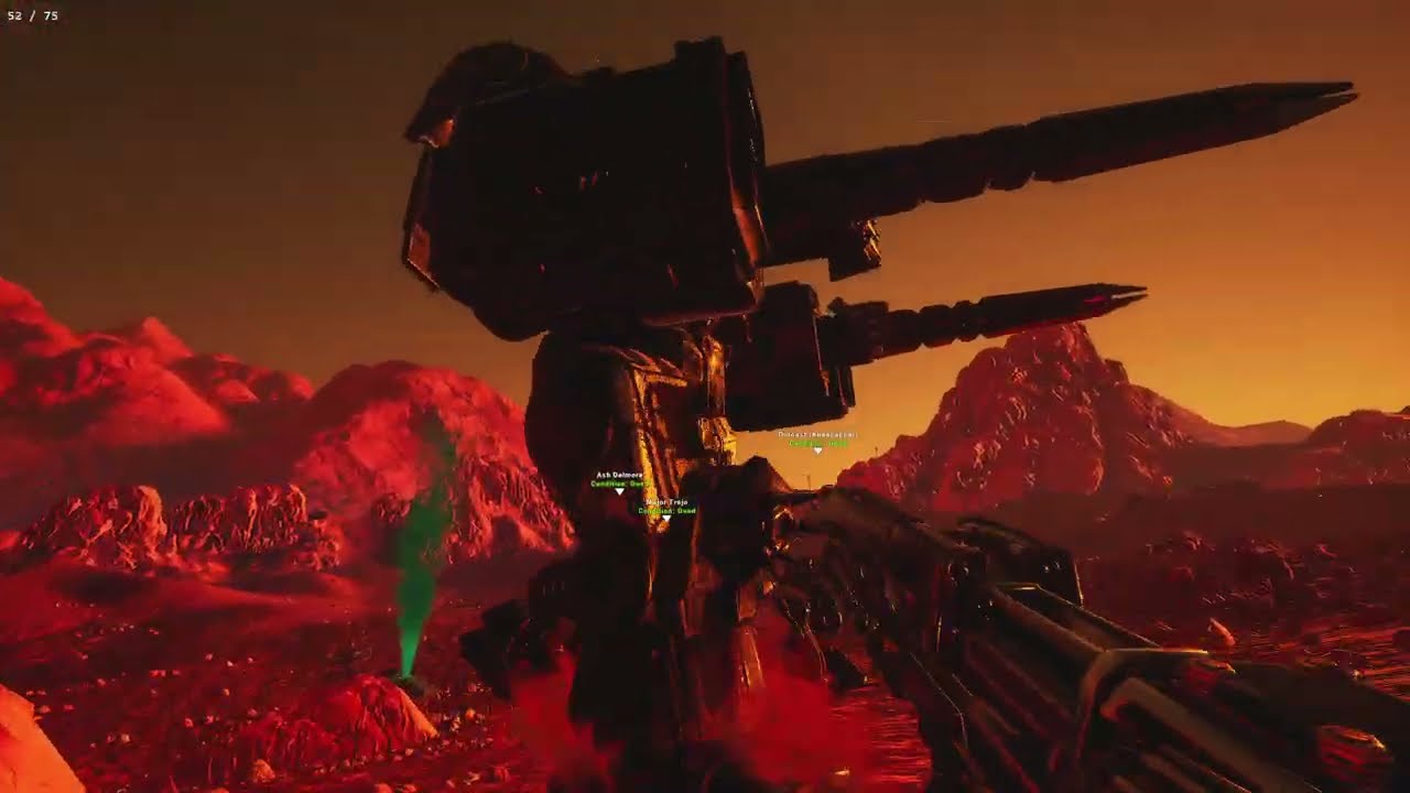Groundwar on Mars!