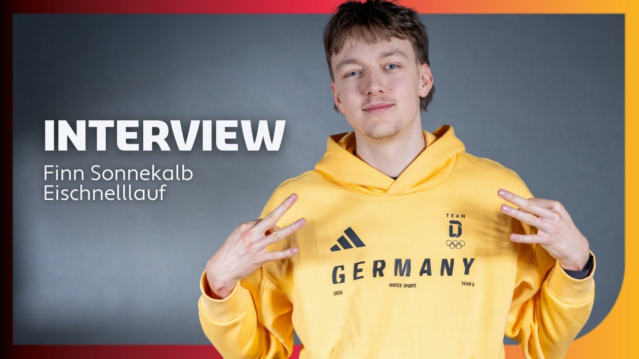 Medaille in Mailand? Das sagt Finn Sonnekalb | Interview