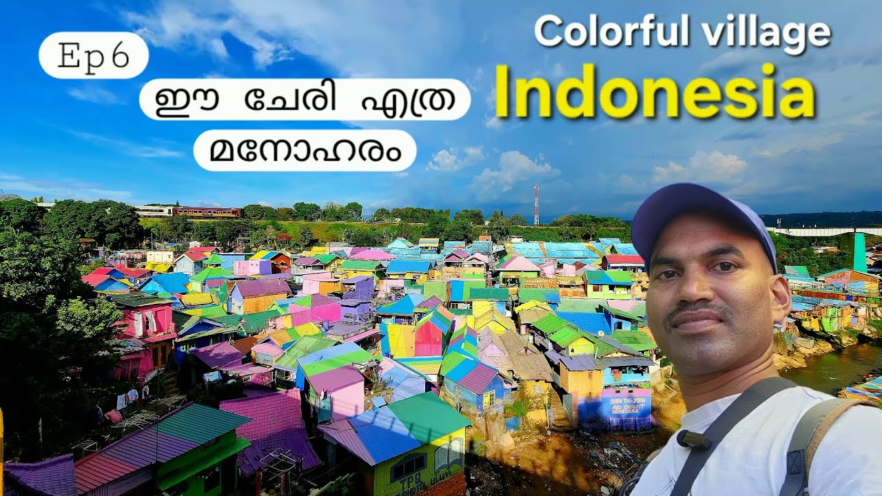🇮🇩Rainbow village 😍