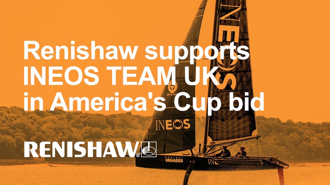 Renishaw supports INEOS TEAM UK in America&rsquo;s Cup bid