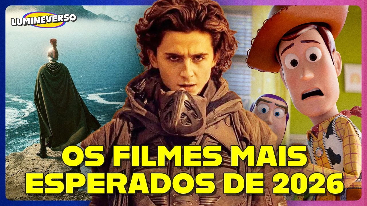 10 FILMES MAIS ESPERADOS de 2026 — Prováveis Sucessos e Bombas | LUMINEVERSO