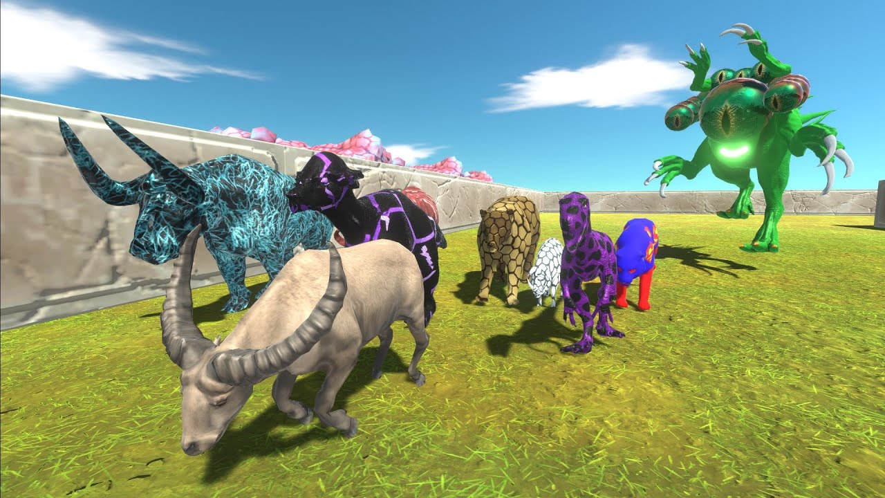Escape from MANY-EYED ALIEN - Animal Revolt Battle Simulator Escape from Monster