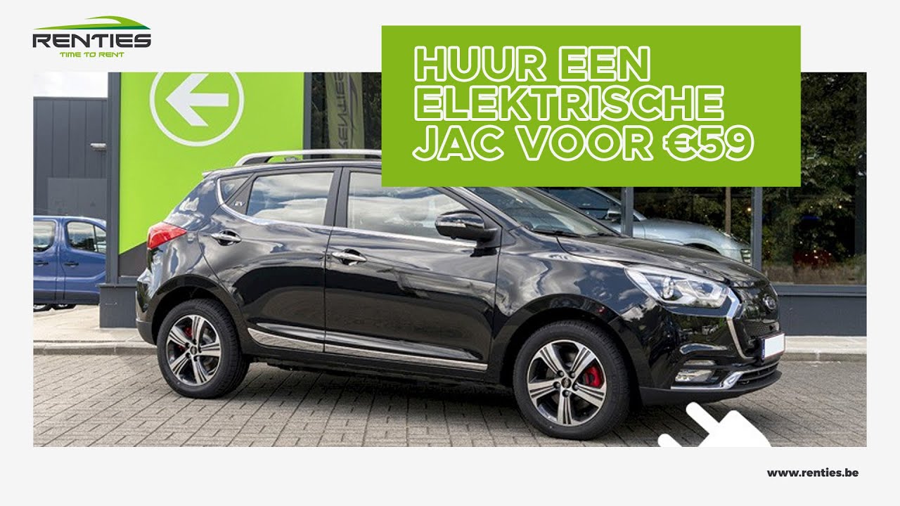JAC iev7s elektrische wagen huren