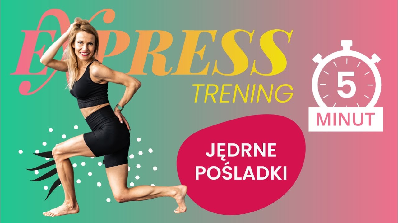 Ekspress trening | Ćwiczenia na jędrne pośladki | 
