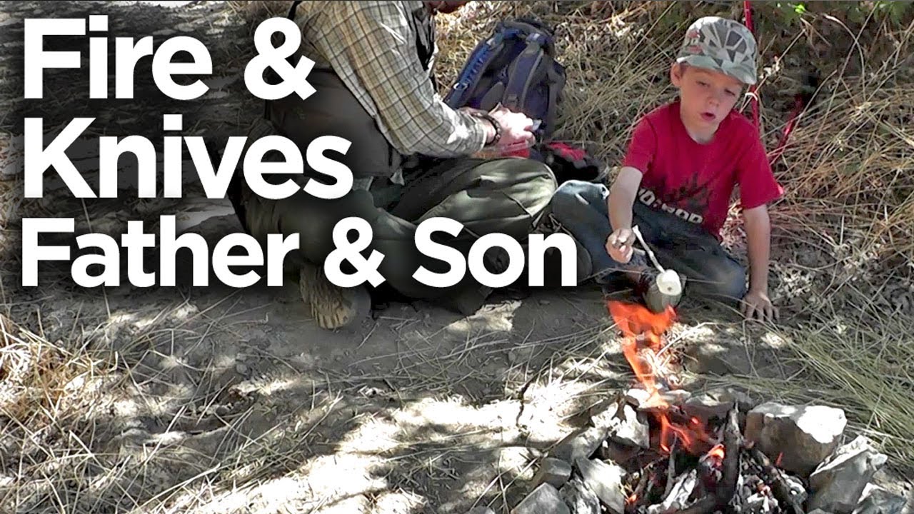 Fire & Knives. Father & Son: TheLateBoyScout & BowShadow Part 2