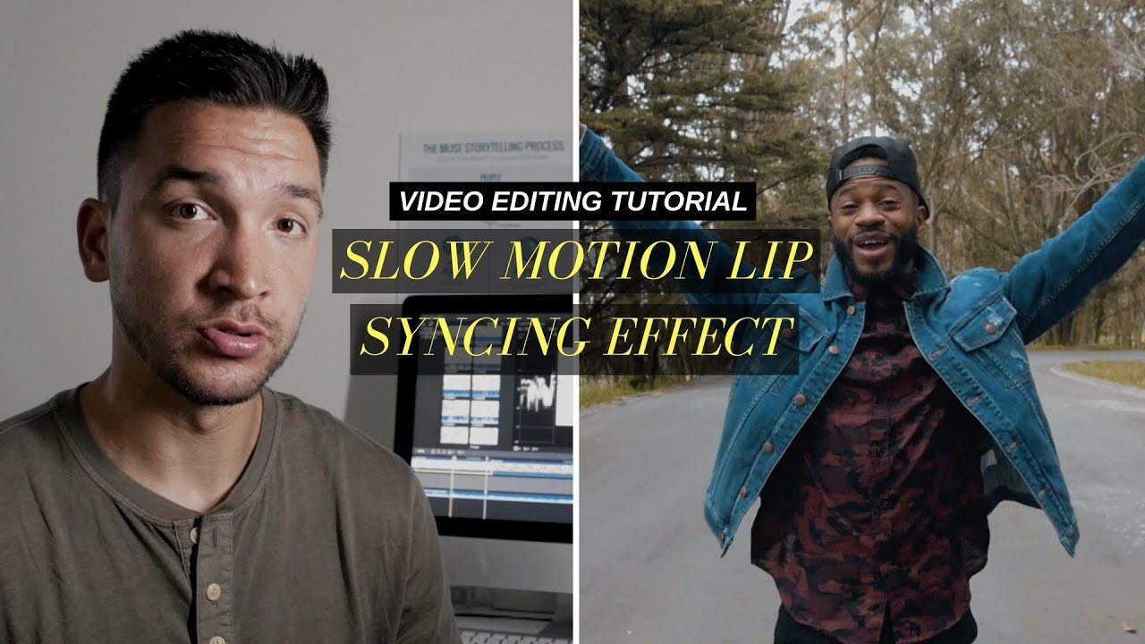 Slow Motion Lip Sync Effect For Music Videos | Video Editing Tutorial