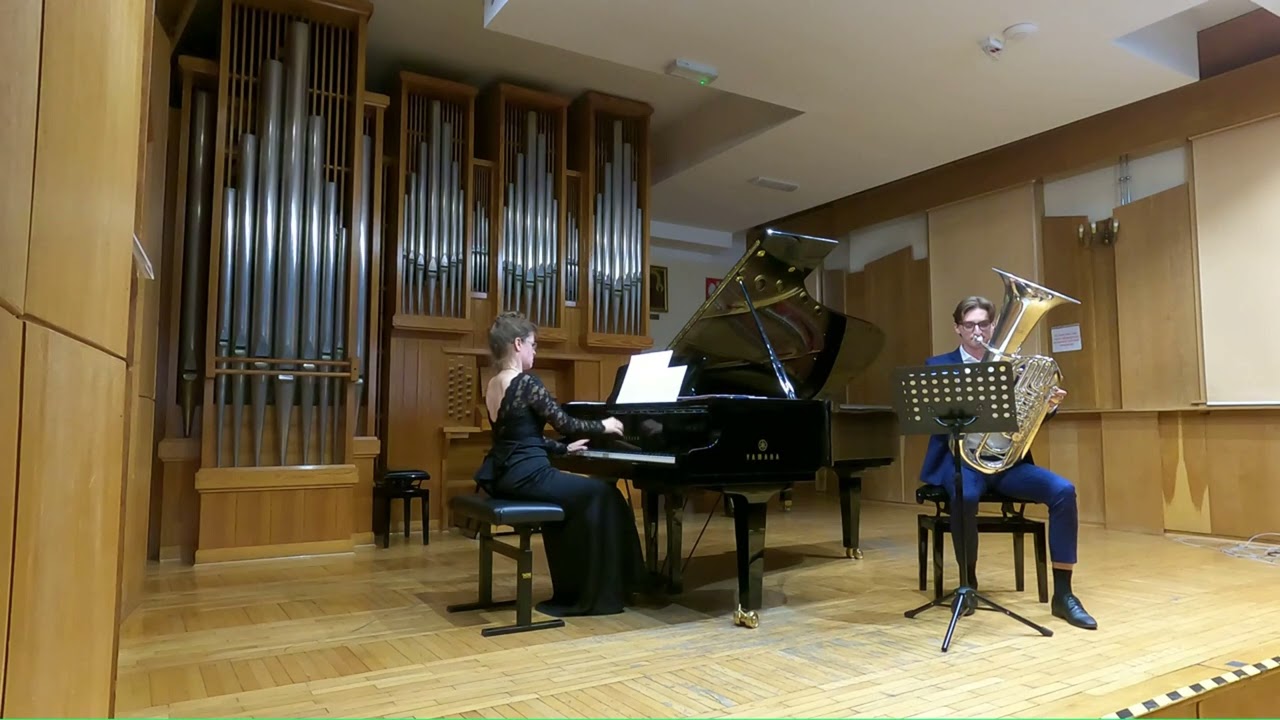 Arthur Frackenpohl: Concertino for Tuba: Michał Wychowaniec, Maria-Magdalena Kaczor