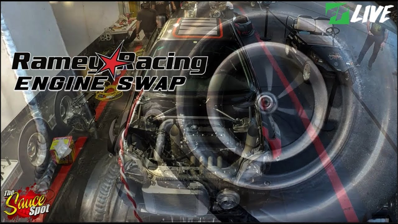 Ramey Racing Engine Swap at Fast Fest Live