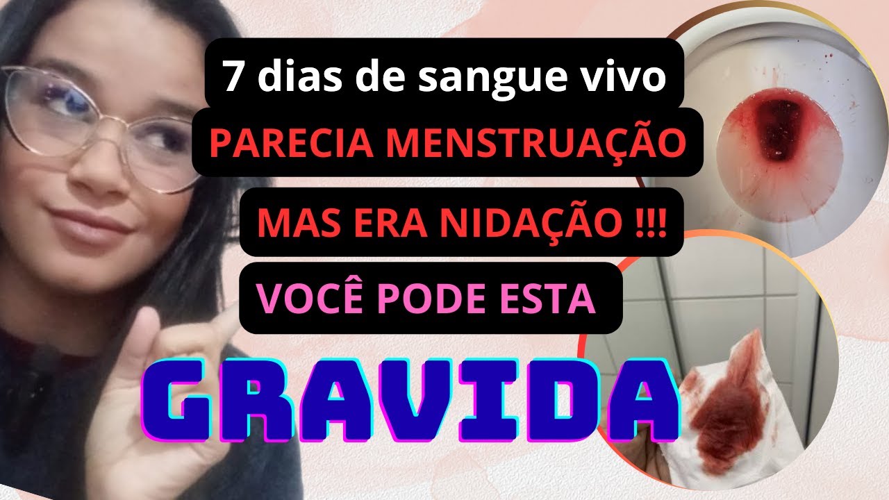 NIDAÇÃO COM SANGUE VIVO MINHA EXPERIÊNCIA 